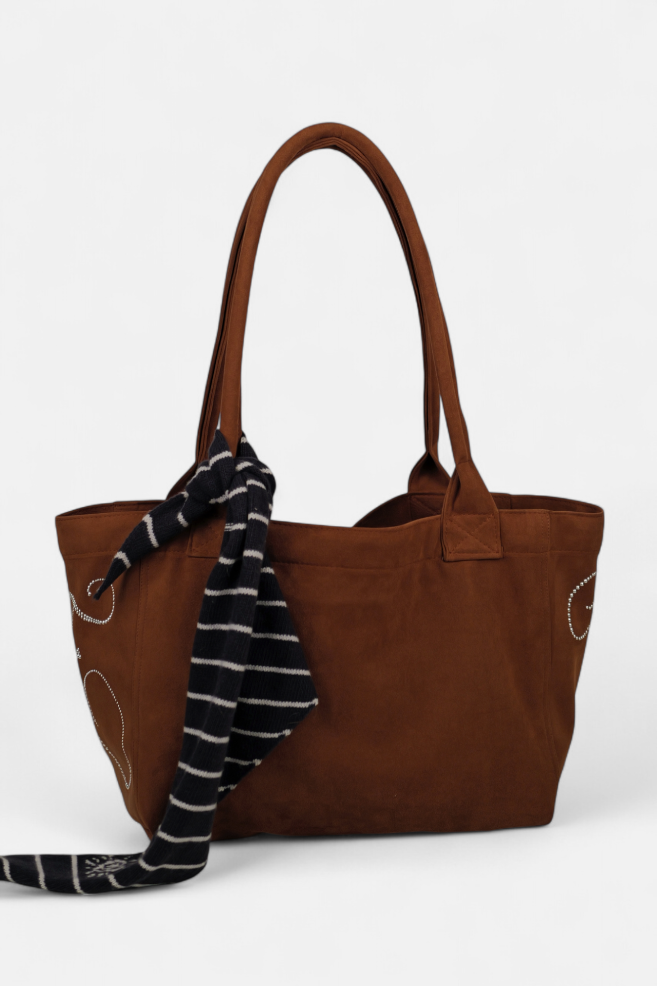 PONY SUEDE BAG (CAMEL)