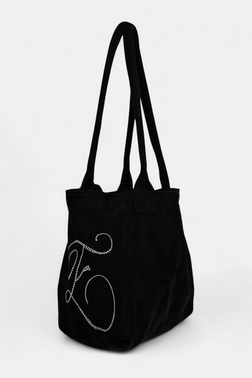 ギャラリービューに画像 (1) を読み込む. PONY SUEDE BAG (BLACK)