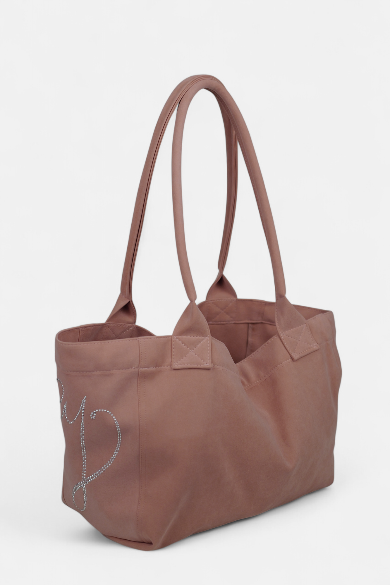 PONY SUEDE BAG (PINK)