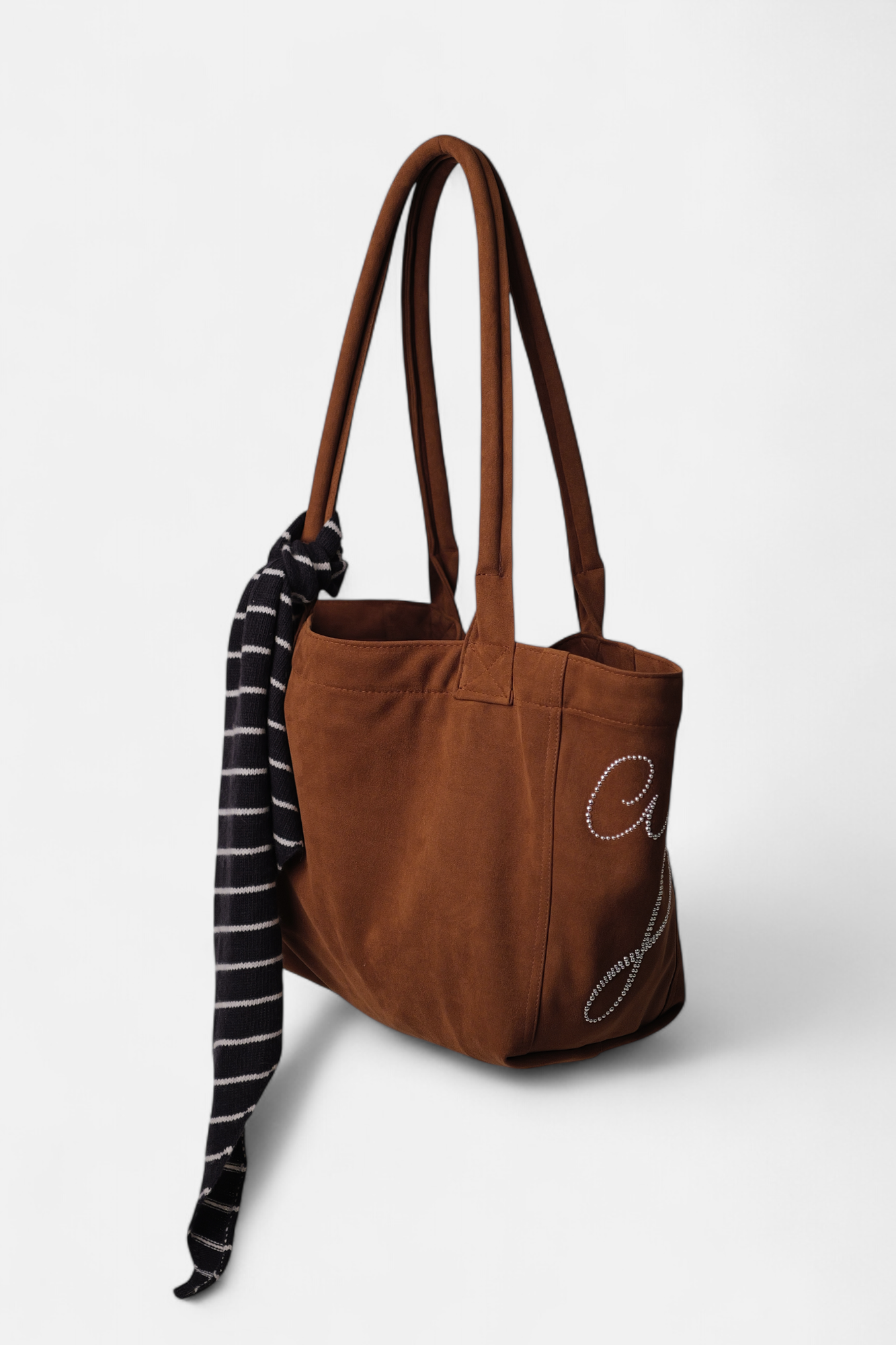 PONY SUEDE BAG (CAMEL)