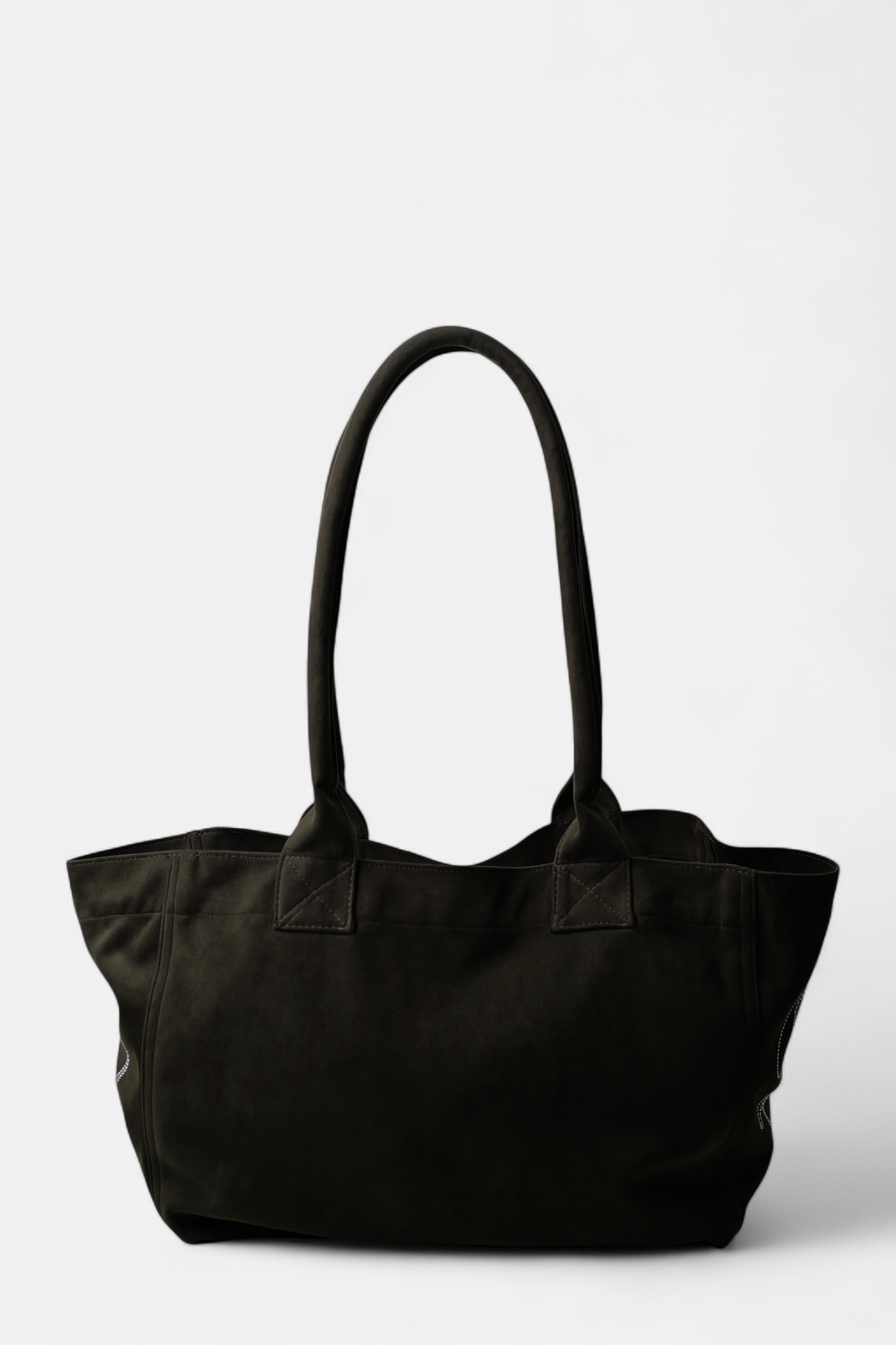PONY SUEDE BAG (KHAKI)