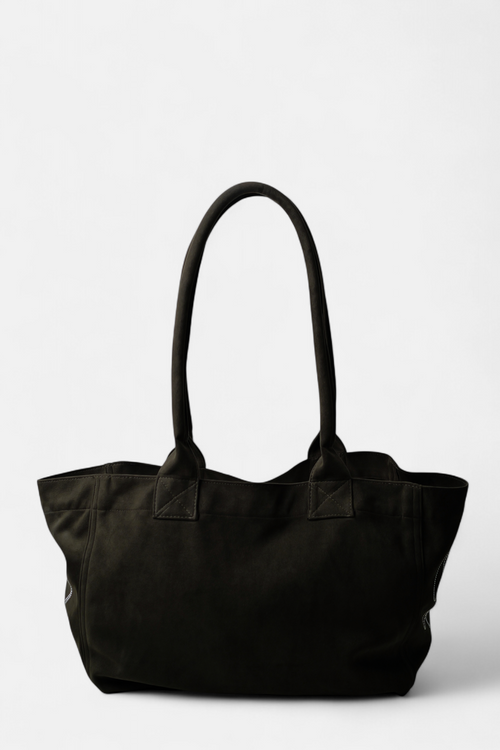 ギャラリービューに画像 (1) を読み込む. PONY SUEDE BAG (KHAKI)