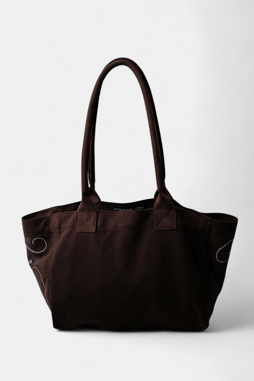 ギャラリービューに画像 (1) を読み込む. PONY SUEDE BAG (BROWN)