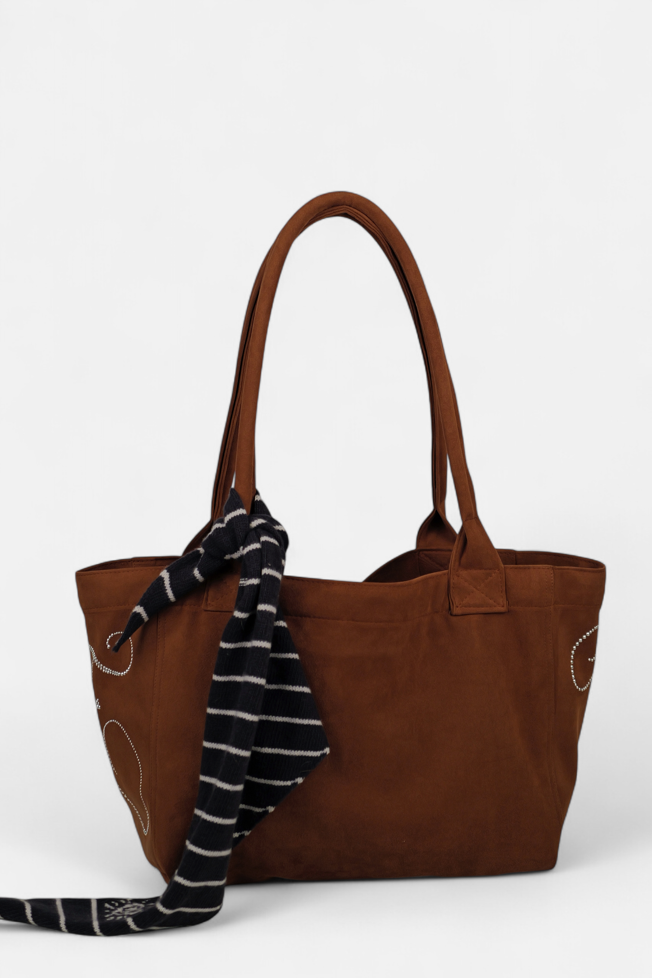PONY SUEDE BAG (CAMEL)
