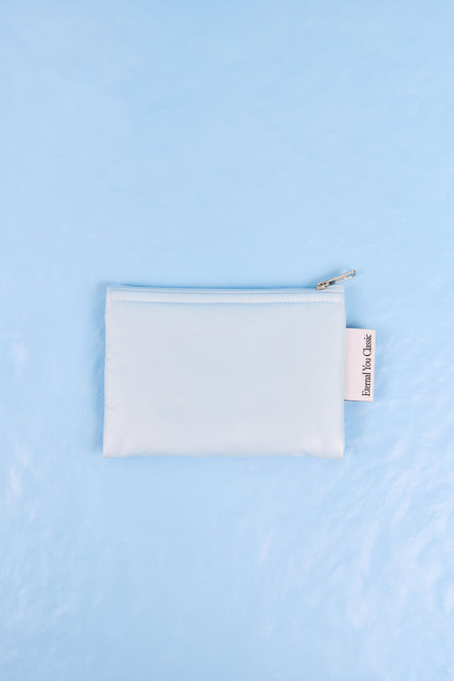 ギャラリービューに画像 (2) を読み込む. RAVEENA SQUARE POUCH (BLUE)