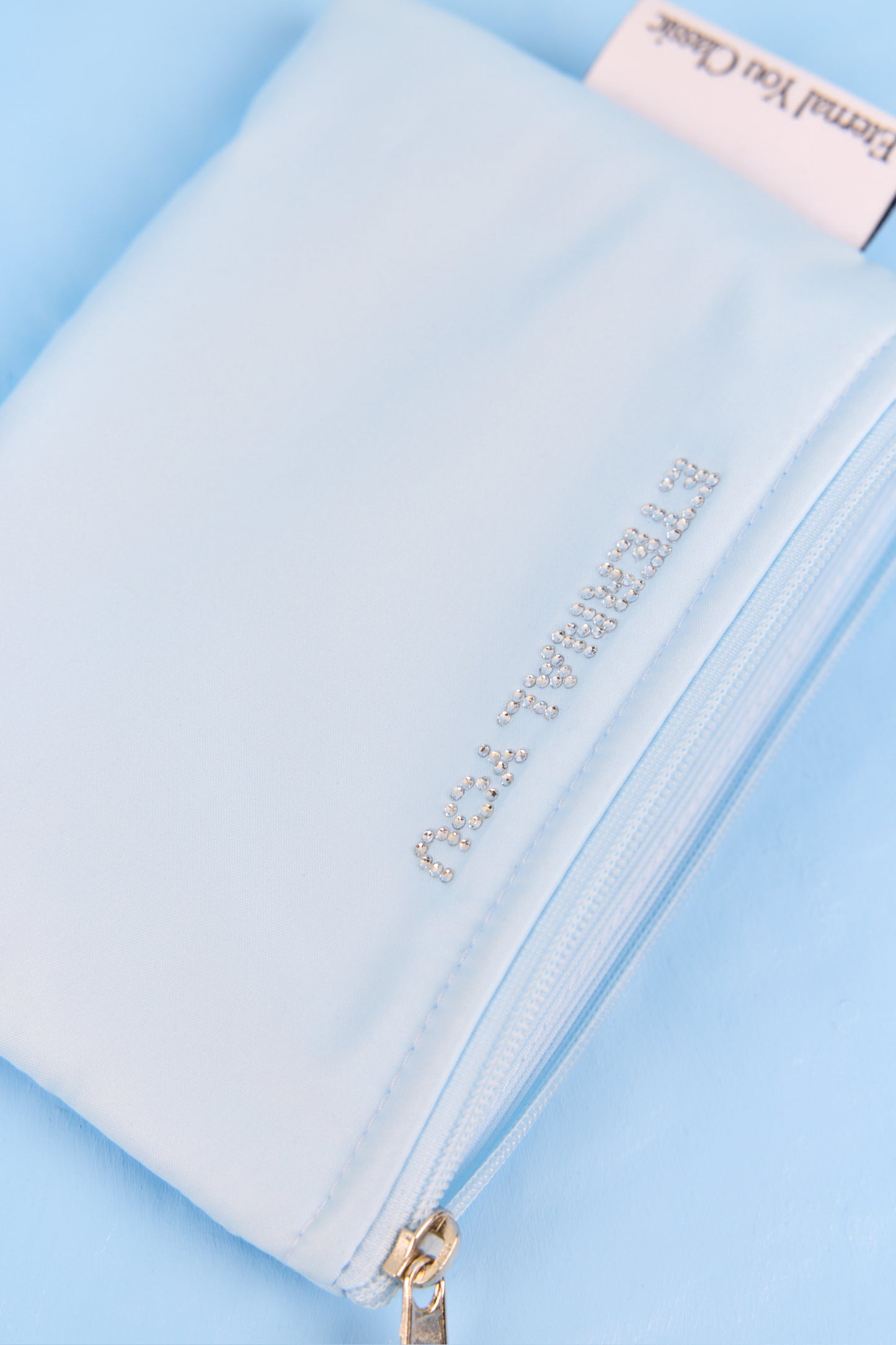 RAVEENA SQUARE POUCH (BLUE)