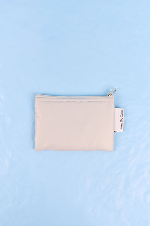 ギャラリービューに画像 (2) を読み込む. RAVEENA SQUARE POUCH (GRAY)