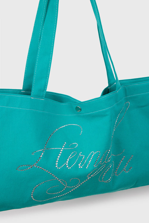 ギャラリービューに画像 (1) を読み込む. SUGAR BAG (COTTON TEAL GREEN)