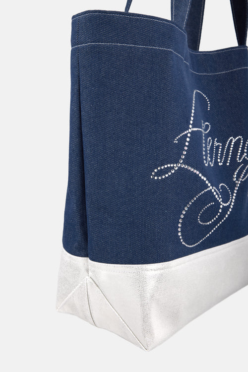 ギャラリービューに画像 (3) を読み込む. [PRE-ORDER] SUGAR CUBE BAG (DENIM BLUE)