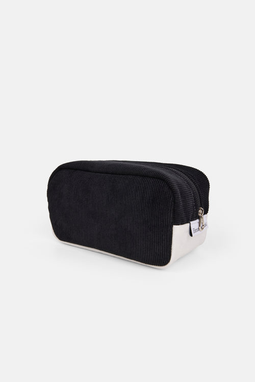 ギャラリービューに画像 (1) を読み込む. [Hannam Store Exclusive] SUGAR CUBE POUCH (BLACK)