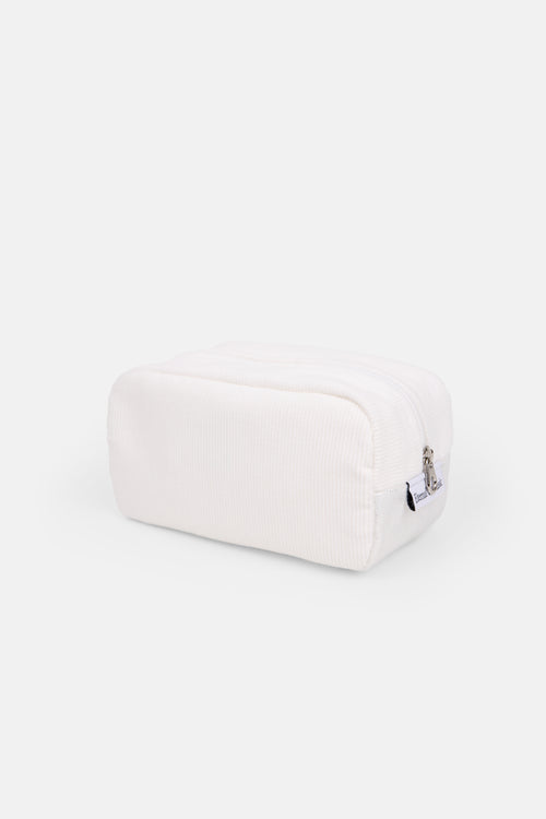 ギャラリービューに画像 (1) を読み込む. SUGAR CUBE POUCH (WHITE)