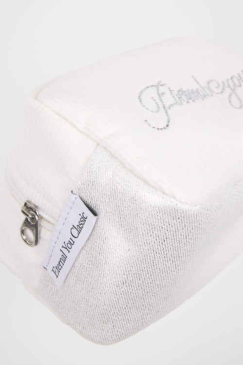 ギャラリービューに画像 (1) を読み込む. SUGAR CUBE POUCH (WHITE)
