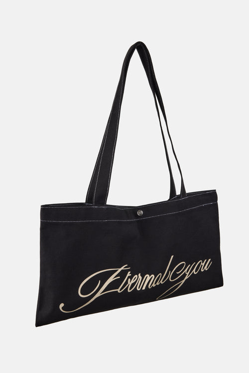 ギャラリービューに画像 (1) を読み込む. SUGAR STAMP BAG (COTTON BLACK)