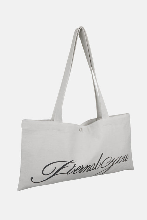 ギャラリービューに画像 (1) を読み込む. SUGAR STAMP BAG (COTTON GRAY)