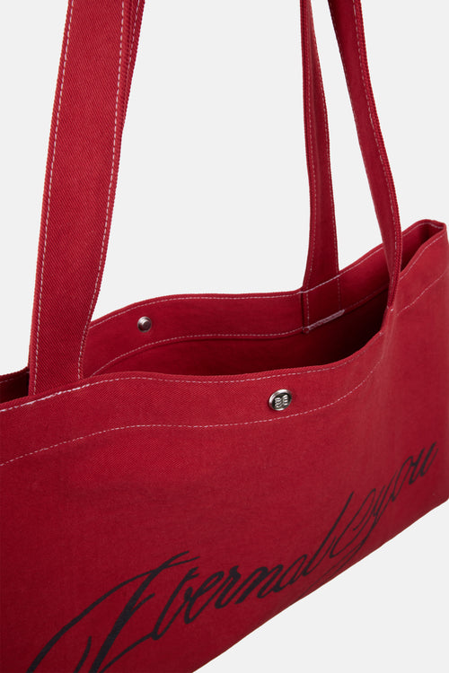 ギャラリービューに画像 (1) を読み込む. SUGAR STAMP BAG (COTTON RED)