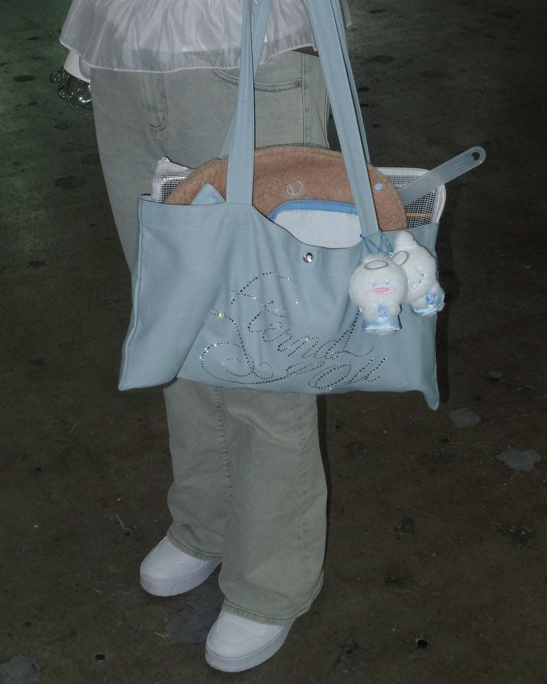 SUGAR BAG (COTTON SKY BLUE)