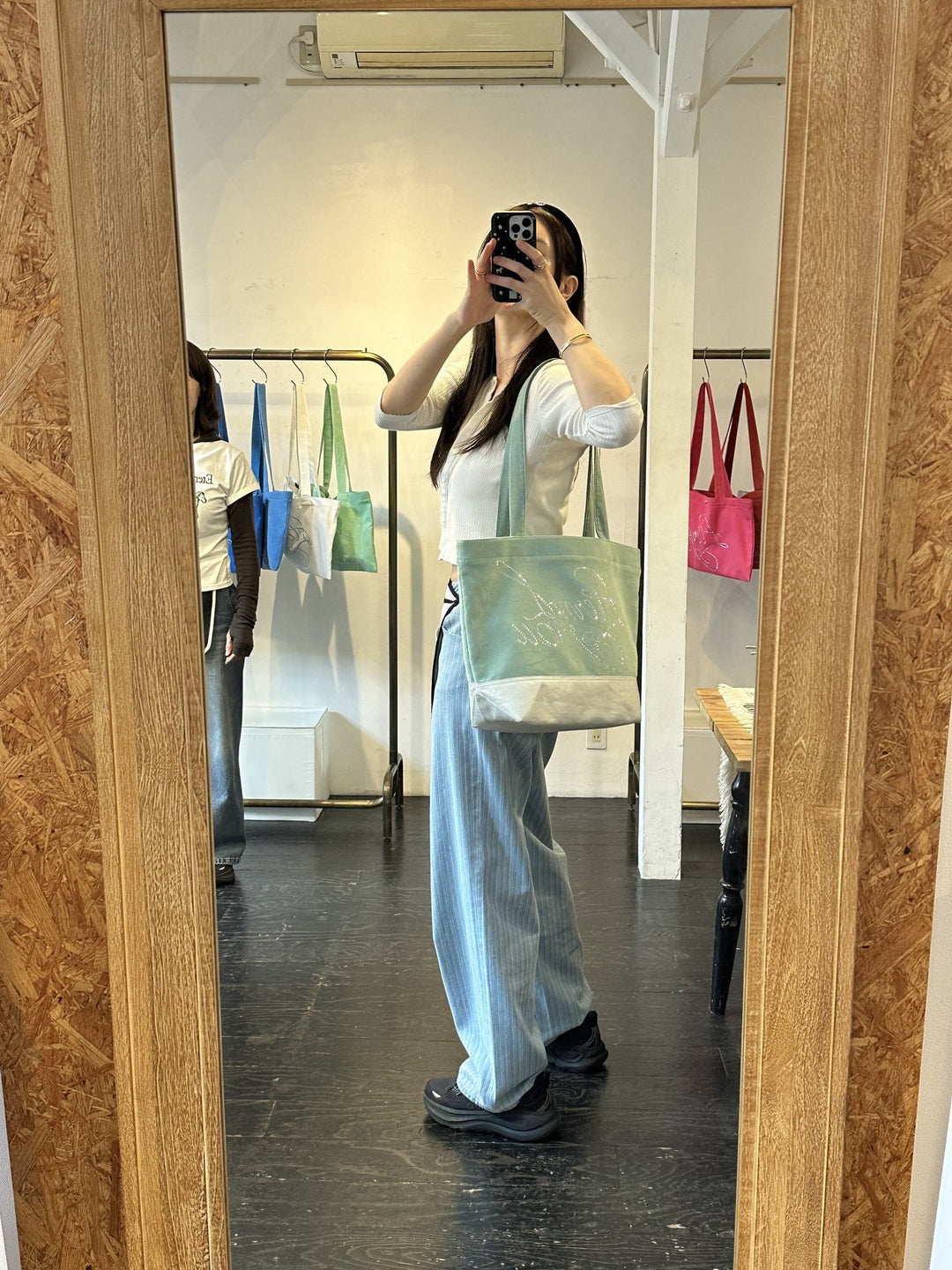 SUGAR CUBE BAG (MINT)